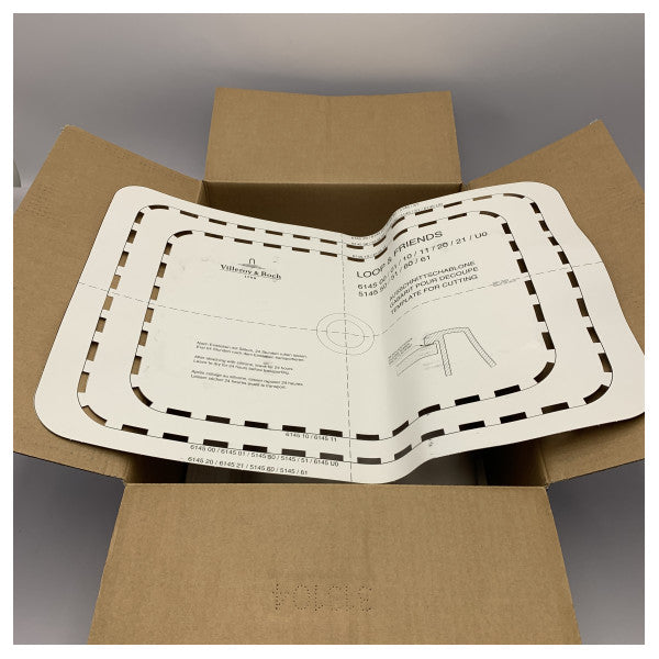 Villeroy & Boch Loop and friends вграден умивалник бял - 6145U101