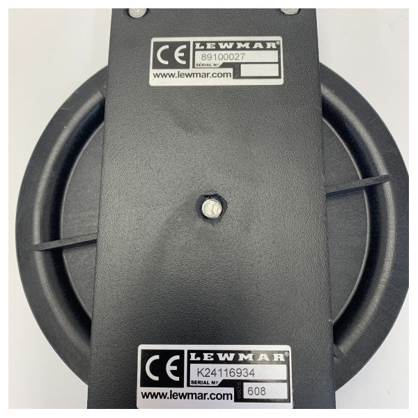 Ruota di guida Lewmar piatta in alluminio fissa 152 mm - 89100027 