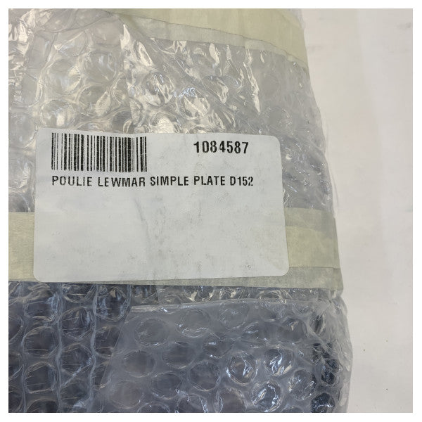 Ruota di guida Lewmar piatta in alluminio fissa 152 mm - 89100027 