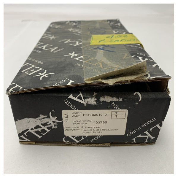 Elka βουρτσισμένη ορειχάλκινη σαπουνοθήκη για θαλάσσια χρήση � Ανθεκτική, ανθεκτική στη διάβρωση και κομψή σχεδίαση