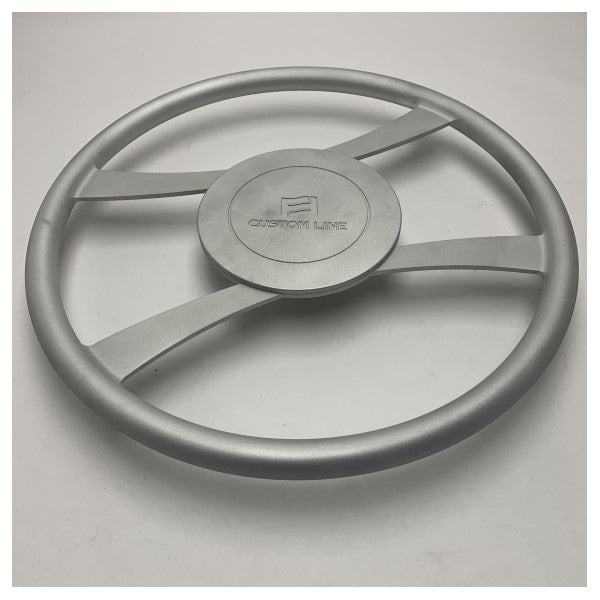 Custom Line 550 mm FFCL120 anodized steering wheel with logo