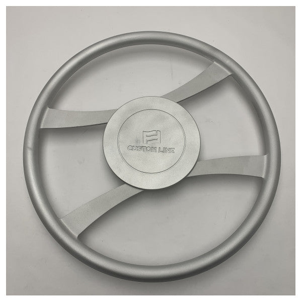 Custom Line 550 mm FFCL120 anodized steering wheel with logo