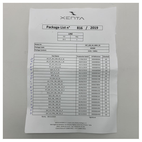 طقم التحكم في المحرك Xenta 2 محطة تحكم بمحرك مان - 404280