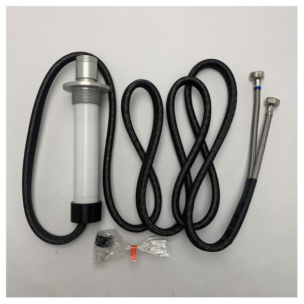 Elka DO.2017 wysuwany aluminiowy prysznic pokładowy z elastycznym wężem