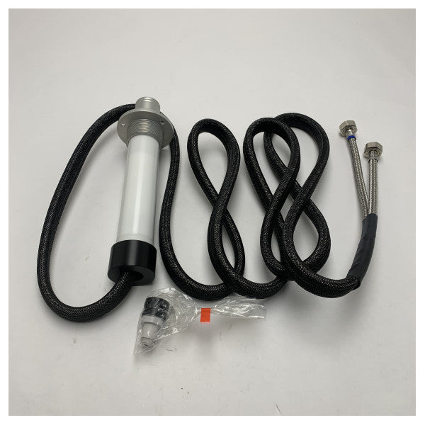 Elka DO.2017 wysuwany aluminiowy prysznic pokładowy z elastycznym wężem