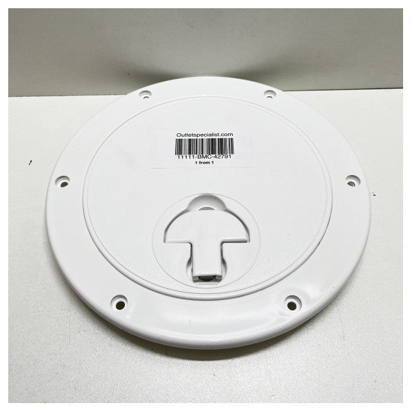 Nuova Rade white round inspection hatch 185 mm - 42791