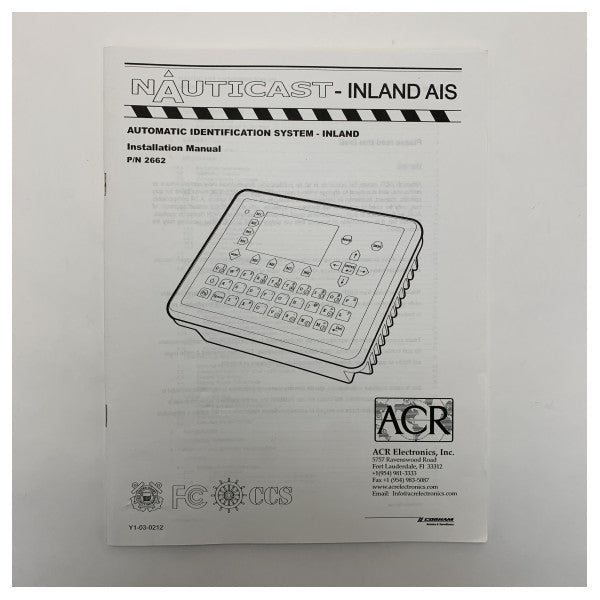 ACR Nauticast Solas Inland AIS транспондера система - C98451 