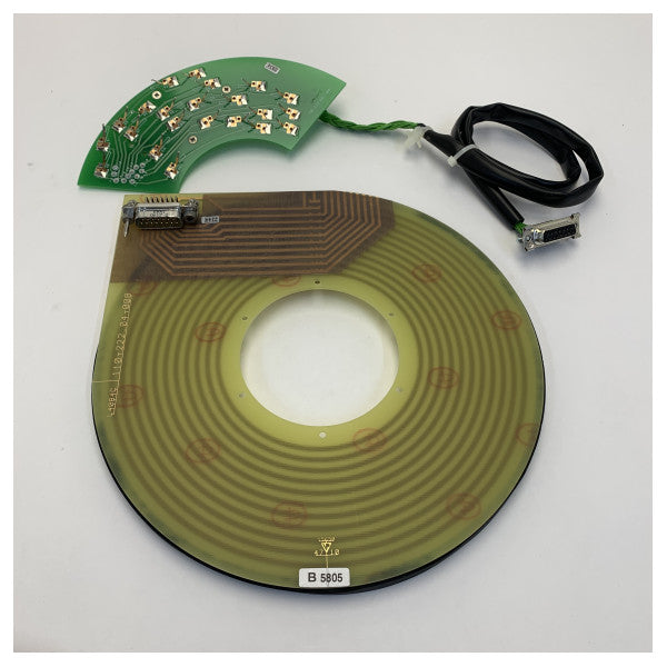 Anello di scorrimento marino con assemblaggio di spazzole per connessione rotante affidabile - GYR10046 