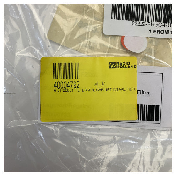 Rutter Rital RUT-00651 Deniz Hava Filtre Kartuşu 