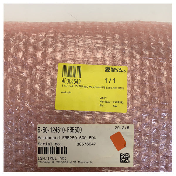 Placa base PCB Sailor Marine para FBB250 - 500 BDU S-60-124510 