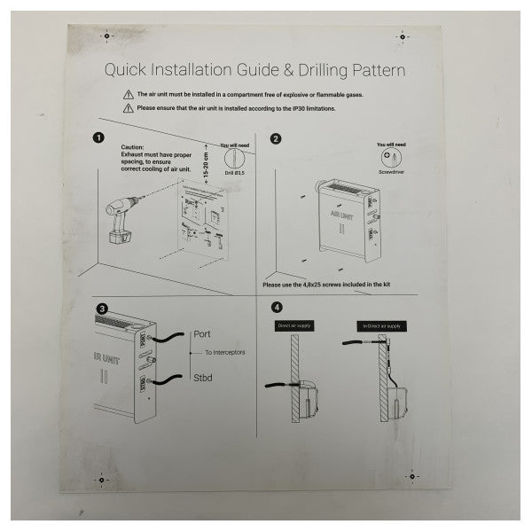 Hydrotab 800BT Интерсептор Trim Tab комплект - MOBY Auto / NMEA - ASM-01436 