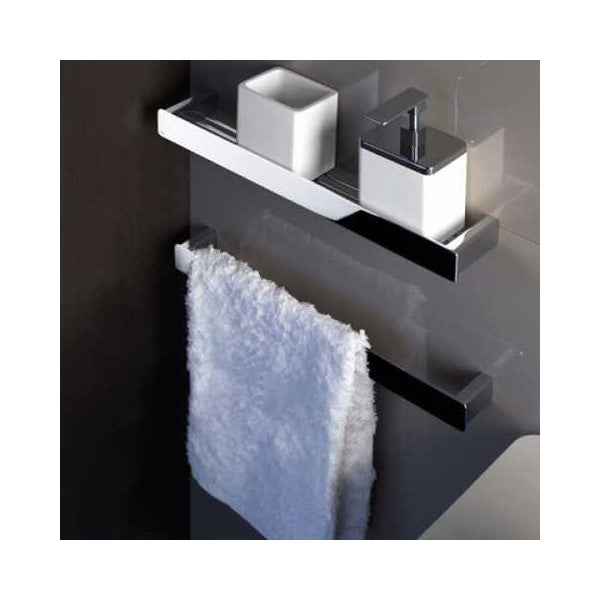 Gessi Ispa 41700-031 chrome towel holder stylish design 45 cm