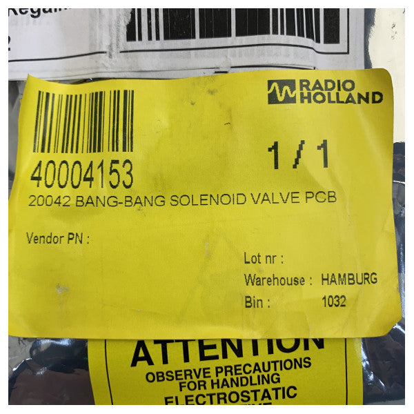 Sperry Marine 1983529-1 Carte PCB de solénoïde DC Bang-Bang 