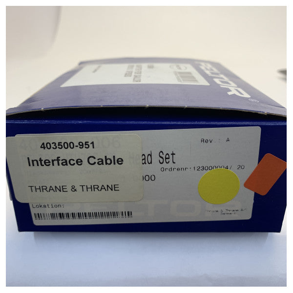 Peltor FL5061 Kabel ta' Interfaċċa bi PTT għall-Headset Sailor SP3510 u SP3520 