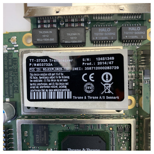 معالج لوحة مودم الأقمار الصناعية Sailor TT-3732A Explorer 700 