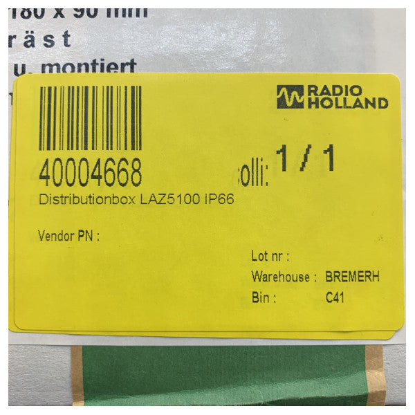 Boîte de connexion électrique marine GZ000520 pour sondeur Echo L3 LAZ 5100 