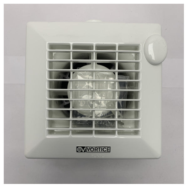 Vortice M100/4 inch white 12V ventilator - 11203