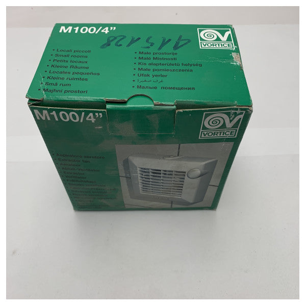 Vortice M100/4 pulgadas Ventilador blanco de 12 V - 11203