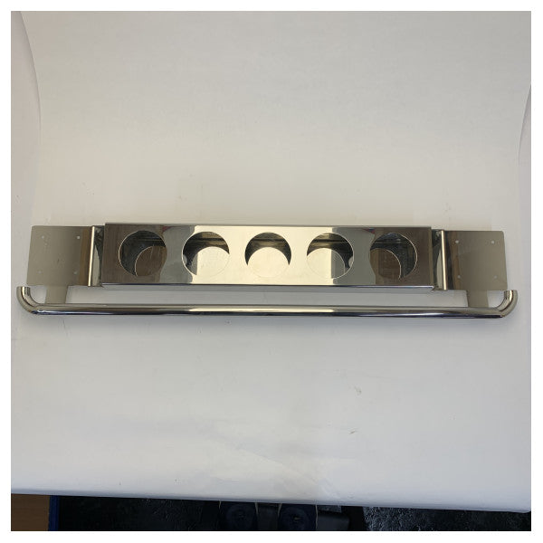 Supporto per bevande e corrimano per Hanse 675 