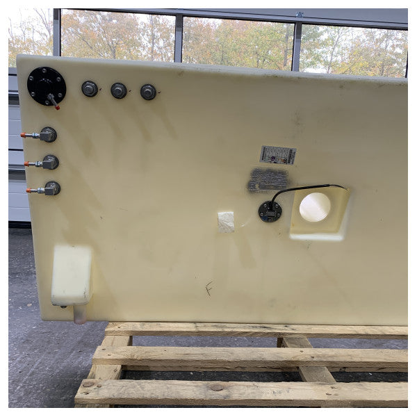 Allpa Moeller Fast Rektangulær Brændstoftank 378 Liter - FT10006BD-1 