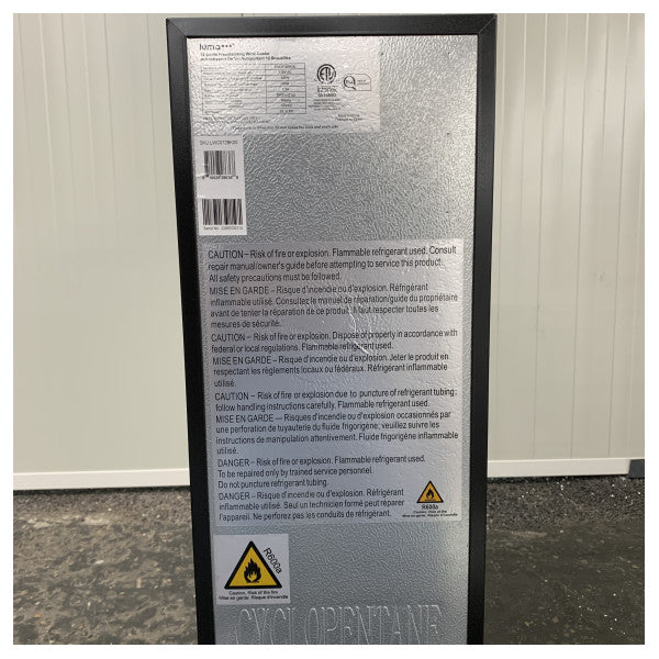 Luma Comfort 12 бутилки Вино Хладилник - PVZB 15-9CR 