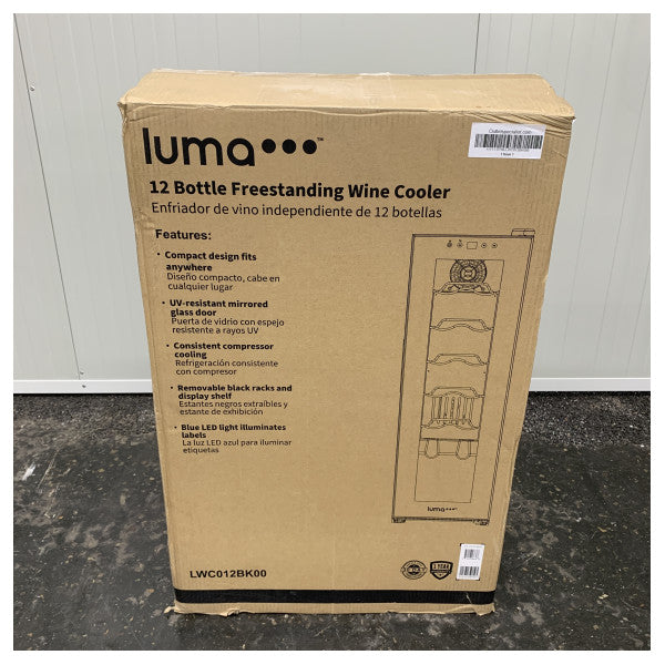 Luma Comfort 12 бутилки Вино Хладилник - PVZB 15-9CR 