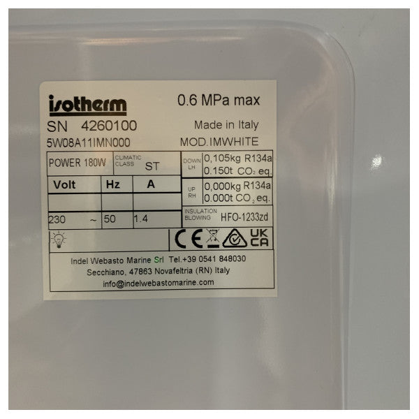 Isotherm Ice Drink Inossidabbli Bini Marittimu ICE Maker 230V - 5W08A11IMN000 