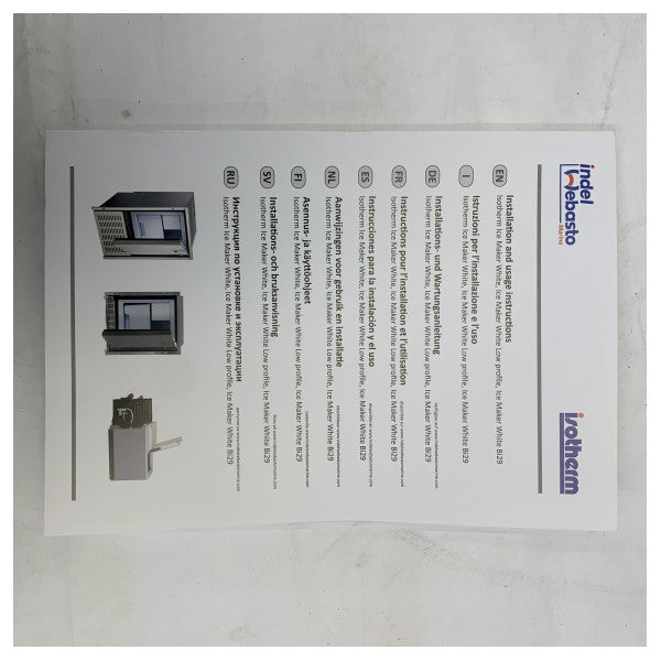 Isotherm Ice Drink Inossidabbli Bini Marittimu ICE Maker 230V - 5W08A11IMN000 
