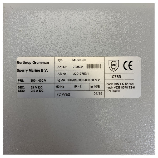 Northrop Grumman - Sperry Gyro захранване 060208-0000-000 