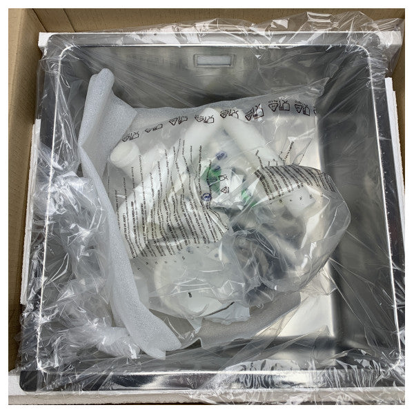 バラッツァ ステンレス製スクエアシンク 40 x 40 ソフトトップ R.15 - 1X4040S