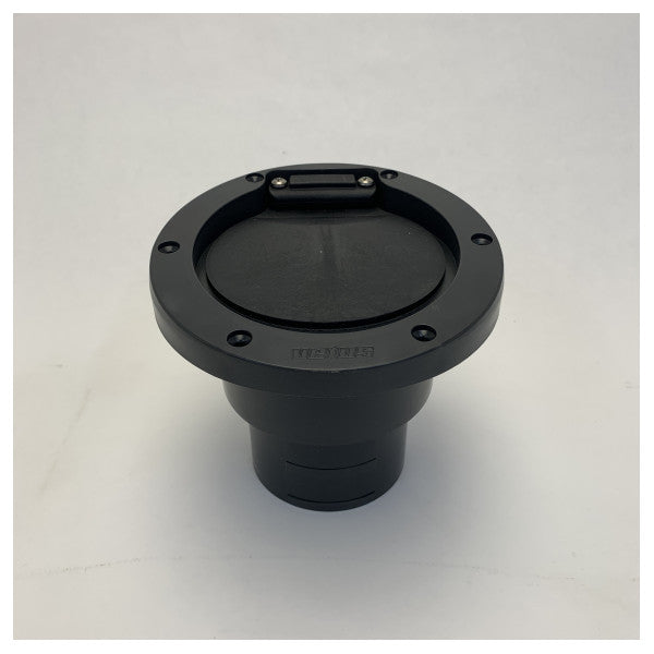 Vetus Tru-Hull Plastisk Avgasutlopp med Ventil D75 mm Svart - TRC75PV 