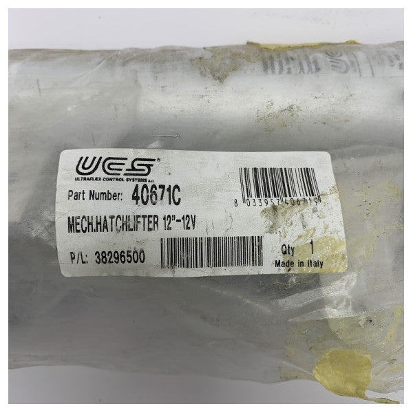 Uflex 12Vハッチリフト AV-301 120 KG｜300 MM - 40671C