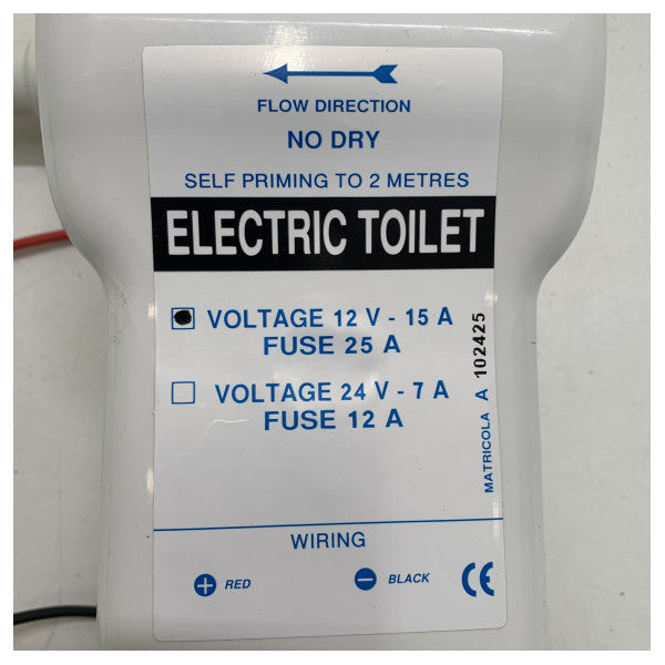 Plastimo electric toilet conversion kit 12V - 417647