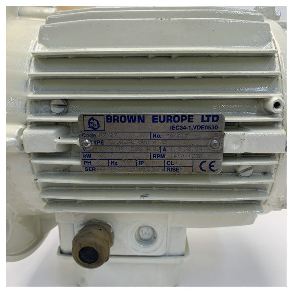 Sperry Marine Bridgemaster X-Band Radar Motor - GPL080-2GW/30 
