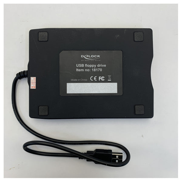 DeLOCK Εξωτερική Μονάδα Δισκέτας USB 3,5 ιντσών 1,44MB FDD Reader για Windows & Mac 