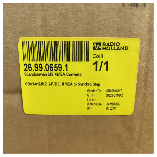 Scandinavian Micro Systems Gyrokompas Gentagelses Kontrolenhed - SR03-01Mk2 