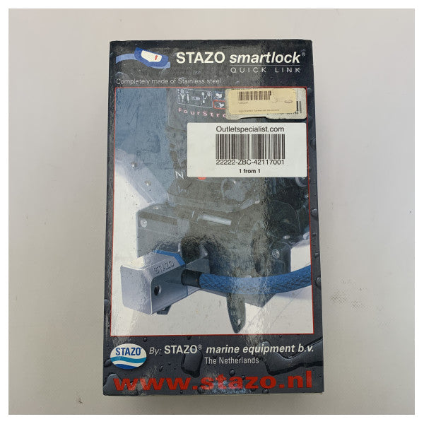 Stazo smartlock outboard engine lock stainless steel - 42117001