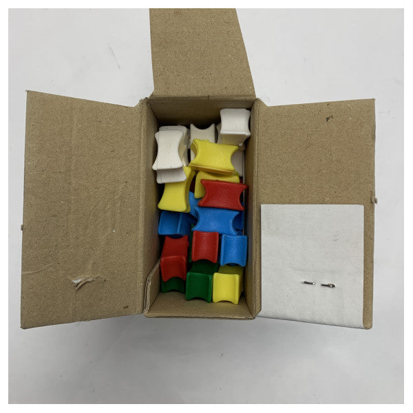 Osculatiの海洋の使用のための耐久のプラスチック鎖の印- 12mm直径、40色の部分セット- 01.501.12