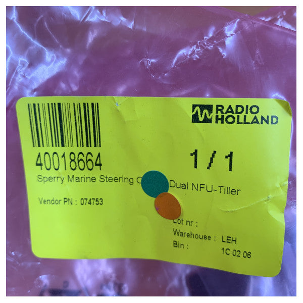 Sperry Marine 4930-BA Çift NFU Tekerlek Kontrol Ünitesi 