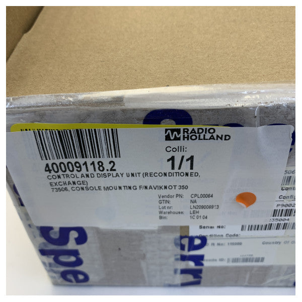 RECON: Sperry Marine Naviknot 7308A Контрольний дисплей швидкості 