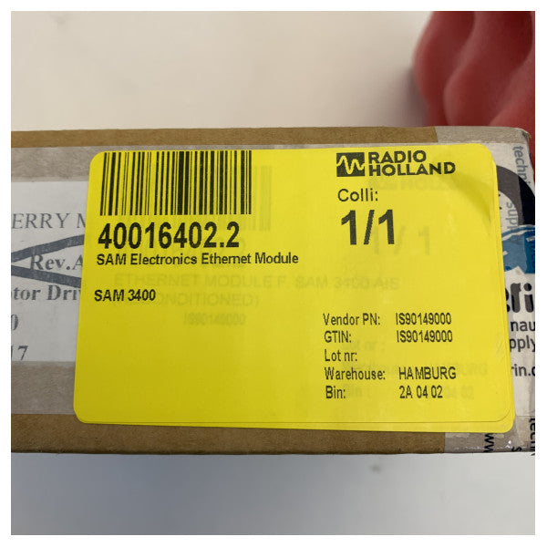SAM Electronics Ethernet Moduuli 3400 100.3806 