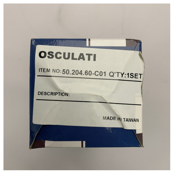 Sensor de nivel de aguas residuales marinas Osculati con pantalla indicadora LED � Monitor de depósito de residuos duradero de 12/24 V para barcos y embarcaciones