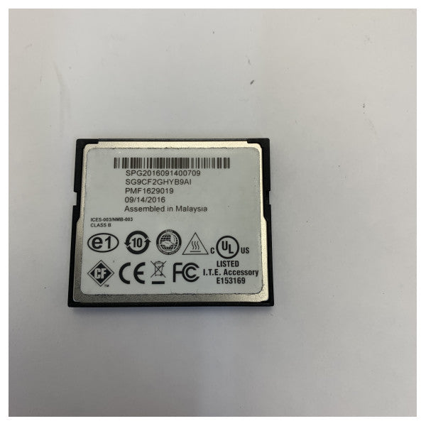 JRC 7HRJD0002B VDR Compact Flash-kort til JCY-1800 og S-VDR JCY-1850 