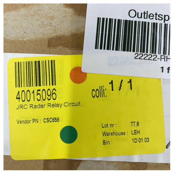 JRC Morski Radar Relej Filter Odbor - CSC656 