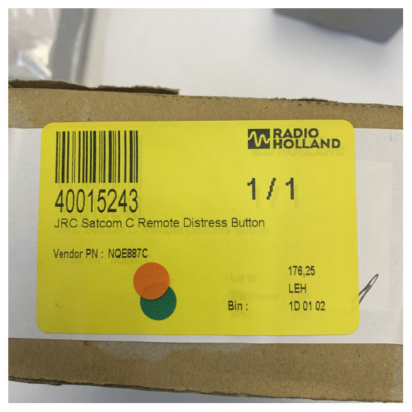 Bouton de détresse JRC NQE-887C pour JUE-75C Inmarsat C 