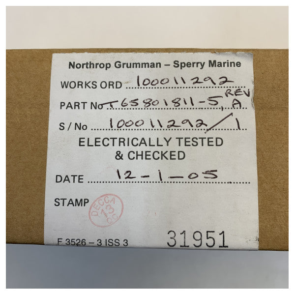 Sperry T65801811-5 X-BAND DC моторний драйвер PCB карта 