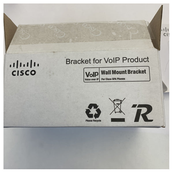 Soporte de pared Cisco MB100 para teléfonos VoIP de la serie SPA 500 - grado marino 