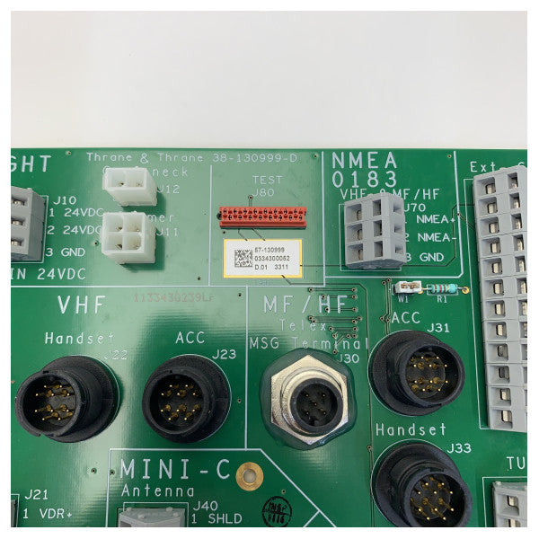 Seemann Cobham GMDSS Anschlussplatte - S-57-130999 