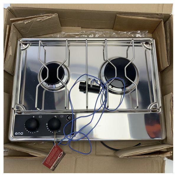 ENQ 2 burner build in stainless steel gas stove -432340010785