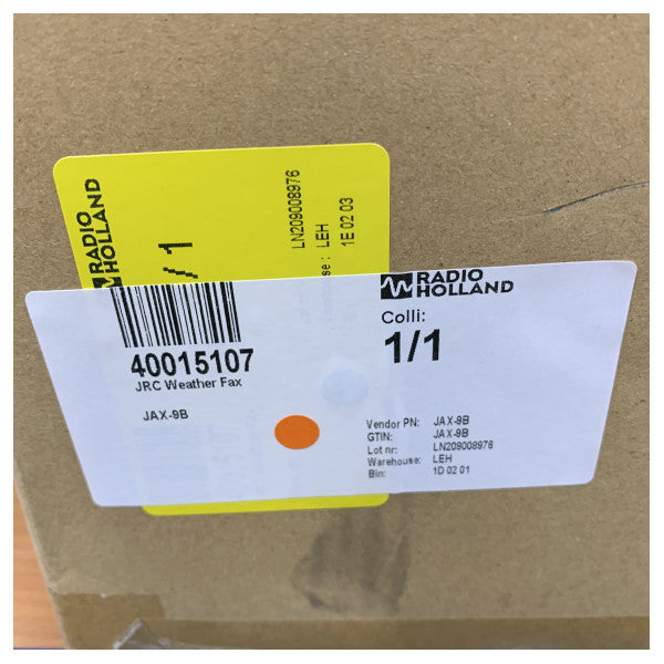 JRC JAX-9B Морски метеорологичен факс приемник с принтер 